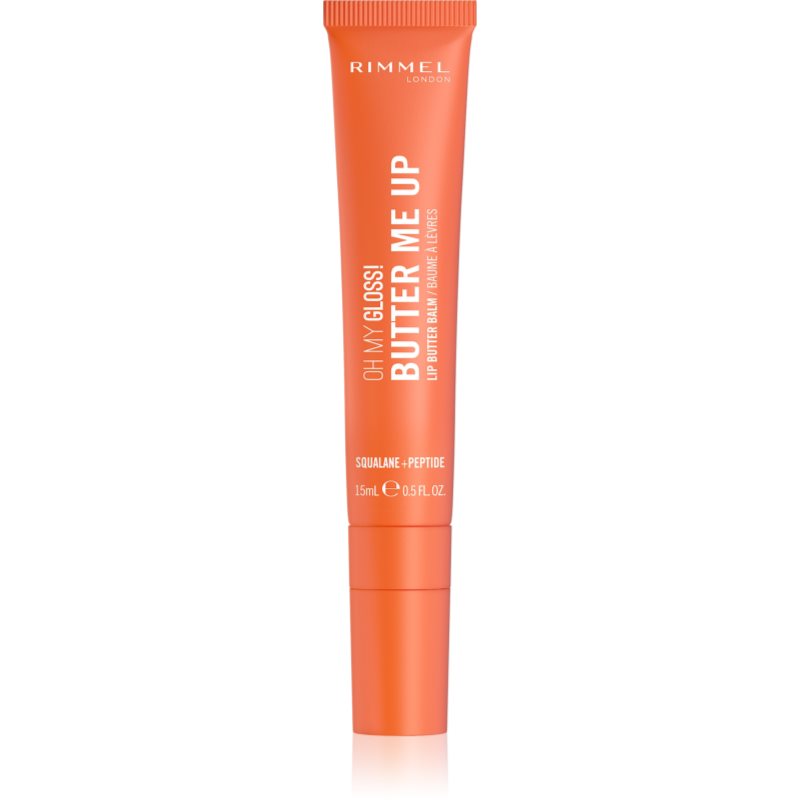 Rimmel Oh My Gloss! Butter Me Up hidratáló ajakbalzsam árnyalat 005 Coral Breeze 15 ml-ár