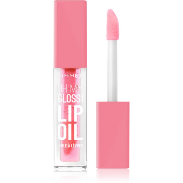 Rimmel Oh My Gloss! Lip Oil ajak olaj hidratáló hatással árnyalat 001 Pink Flush 4