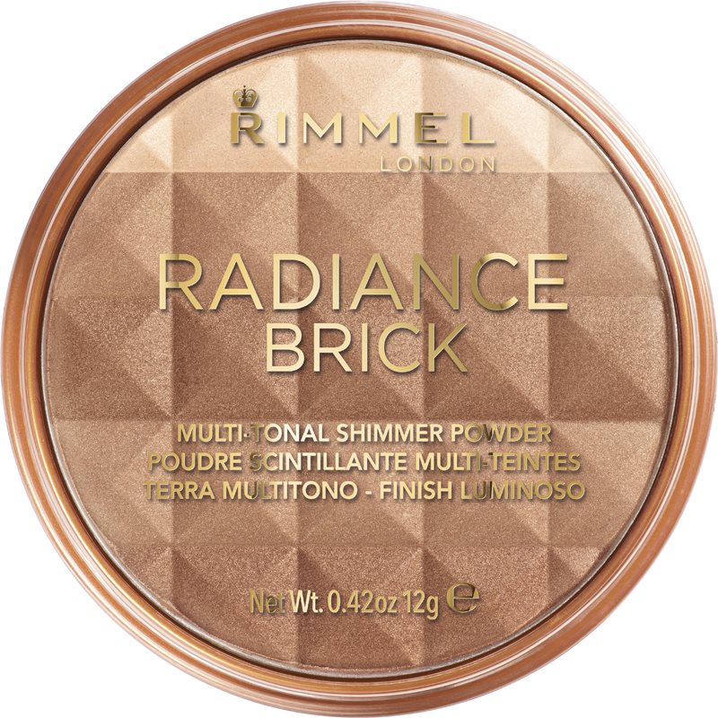 Rimmel Radiance Brick élénkítő bronzosító púder árnyalat 001 Light 12 g-Ár