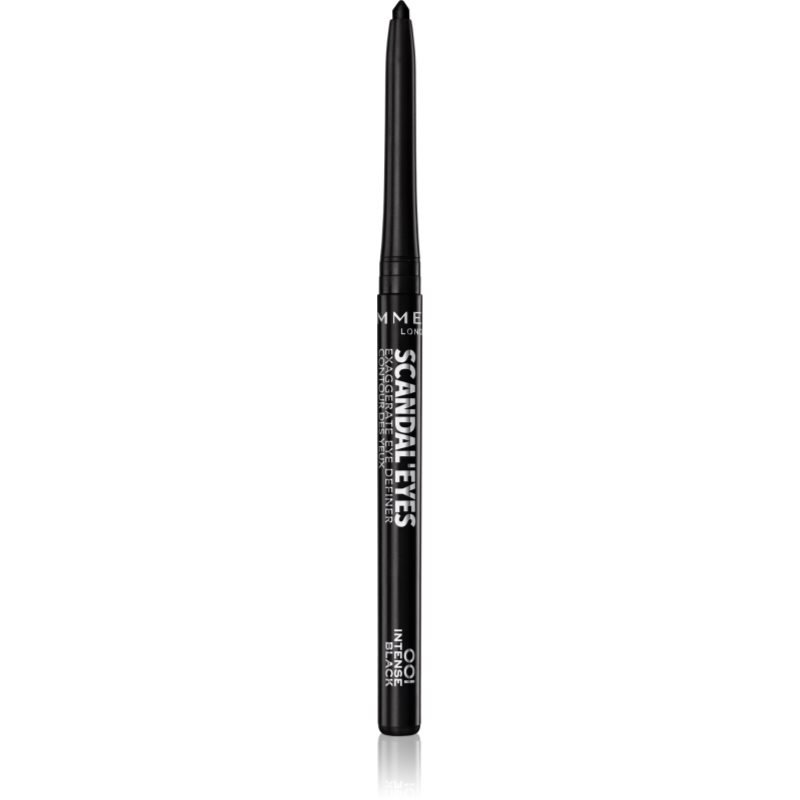 Rimmel ScandalEyes Exaggerate automata szemceruza árnyalat 001 Intense Black 0