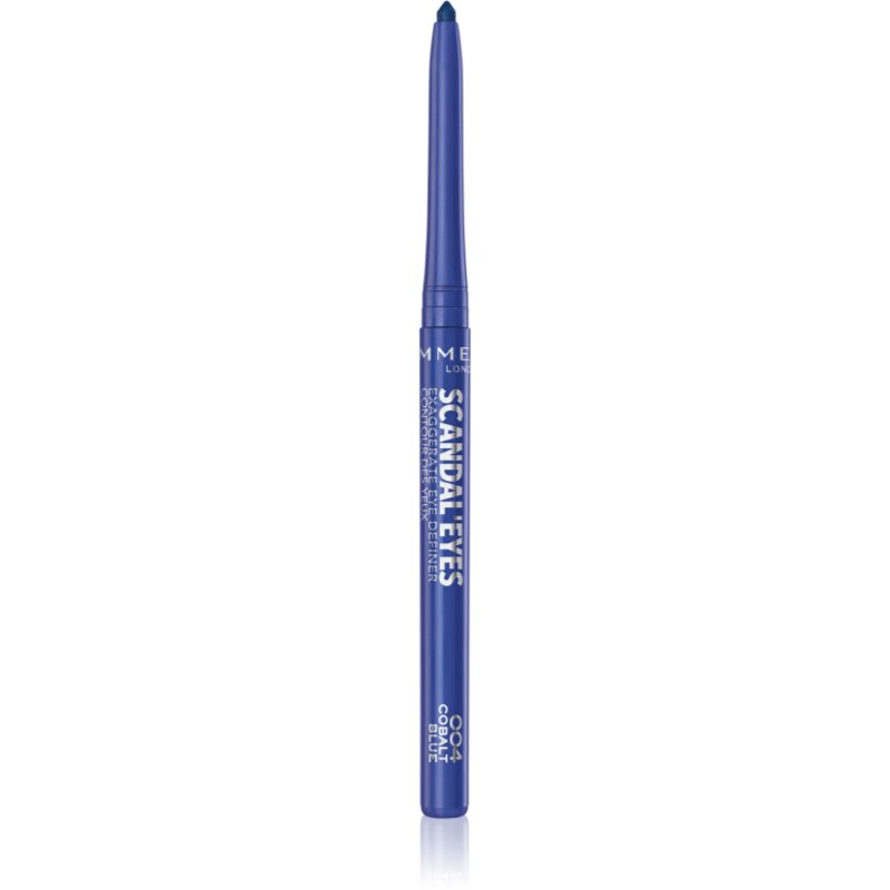 Rimmel ScandalEyes Exaggerate automata szemceruza árnyalat 004 Cobalt Blue 0