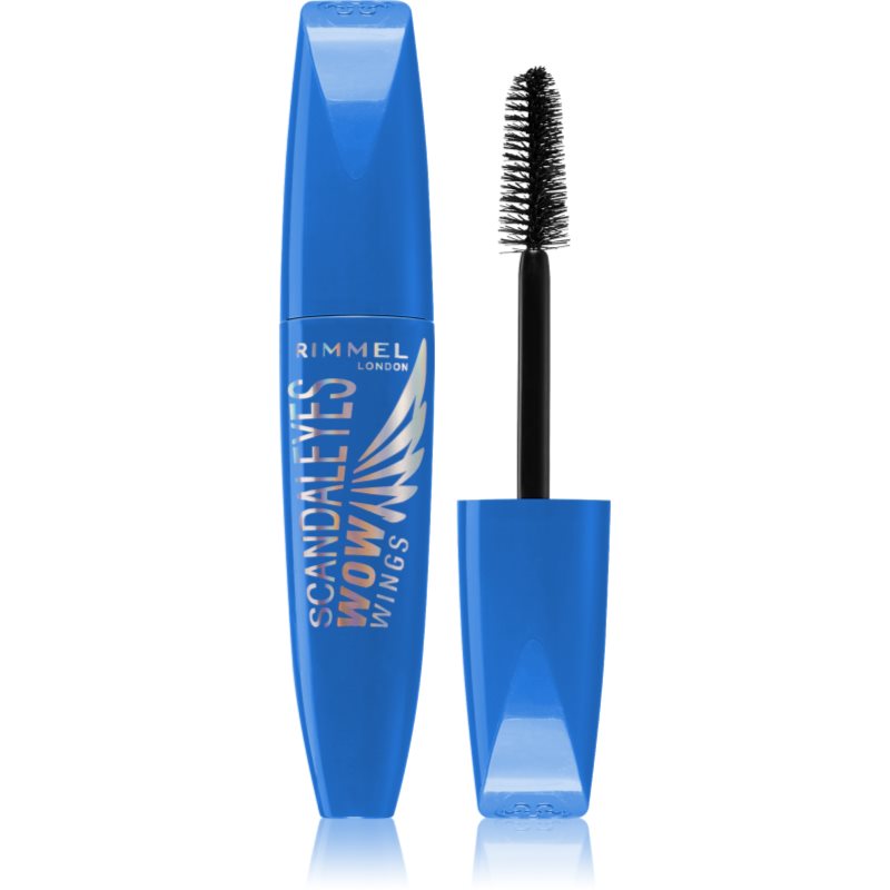 Rimmel ScandalEyes WOW Wings vízálló tömegnövelő szempillaspirál árnyalat Black 12 ml-Ár