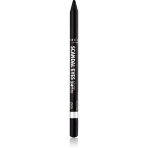 Rimmel ScandalEyes Waterproof Kohl Kajal vízálló szemceruza árnyalat 001 Black 1