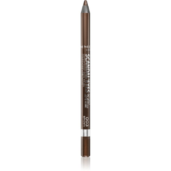 Rimmel ScandalEyes Waterproof Kohl Kajal vízálló szemceruza árnyalat 003 Brown 1