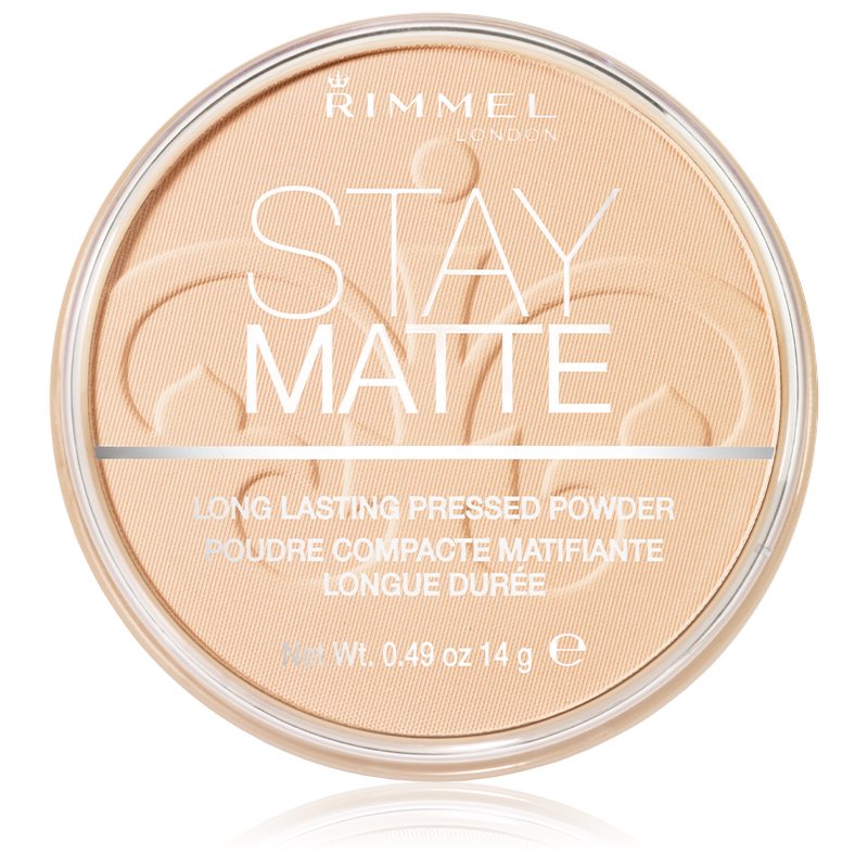 Rimmel Stay Matte púder árnyalat 001 Transparent 14 g-Eredeti