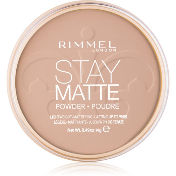 Rimmel Stay Matte púder árnyalat 005 Silky Beige 14 g-Eredeti