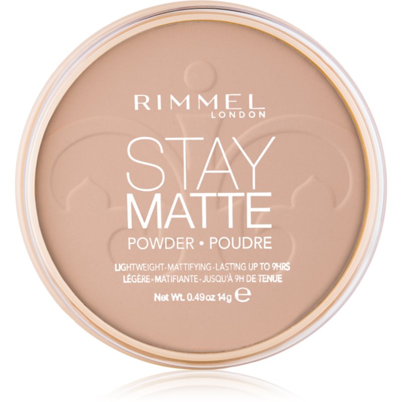 Rimmel Stay Matte púder árnyalat 005 Silky Beige 14 g-Eredeti
