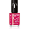 Rimmel Super Gel By Kate géles körömlakk UV/LED lámpa használata nélkül árnyalat 024 Red Ginger 12 ml-Ár