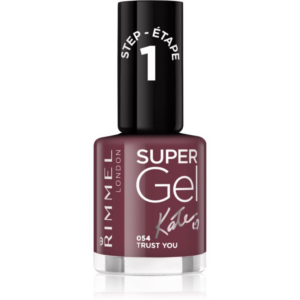 Rimmel Super Gel By Kate géles körömlakk UV/LED lámpa használata nélkül árnyalat 054 Trust You 12 ml-Ár