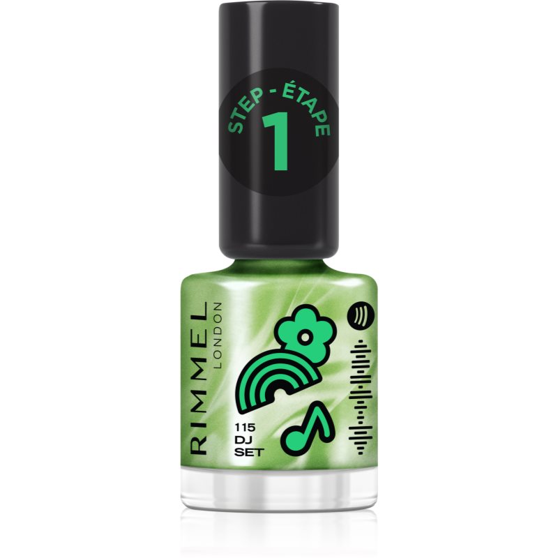 Rimmel Super Gel Lacquer körömlakk árnyalat 115 DJ Set 12 ml-ár