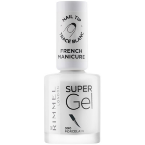 Rimmel Super Gel Step 1 lakk francia manikűrhöz árnyalat 090 Porcelain 12 ml-Ár