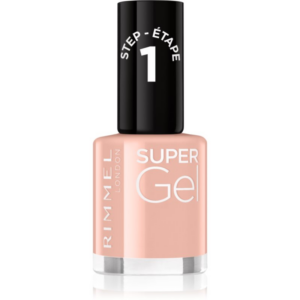 Rimmel Super Gel géles körömlakk UV/LED lámpa használata nélkül árnyalat 008 Girl Group Blush 12 ml-Ár