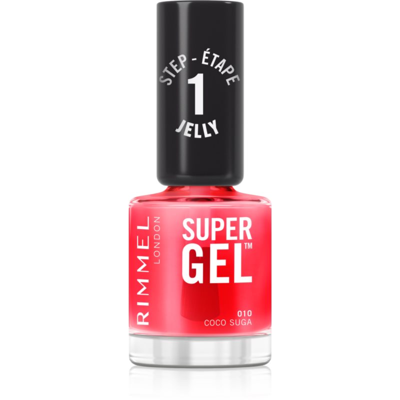 Rimmel Super Gel géles körömlakk UV/LED lámpa használata nélkül árnyalat 010 Coco Suga 12 ml-ár