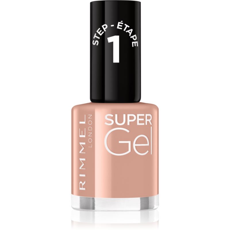 Rimmel Super Gel géles körömlakk UV/LED lámpa használata nélkül árnyalat 022 Shamelessly 12 ml-Ár
