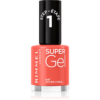 Rimmel Super Gel géles körömlakk UV/LED lámpa használata nélkül árnyalat 047 Spiced Coral 12 ml-Ár