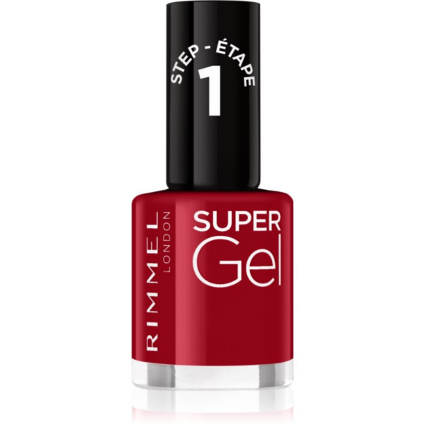 Rimmel Super Gel géles körömlakk UV/LED lámpa használata nélkül árnyalat 056 Sexy Santa 12 ml-Ár