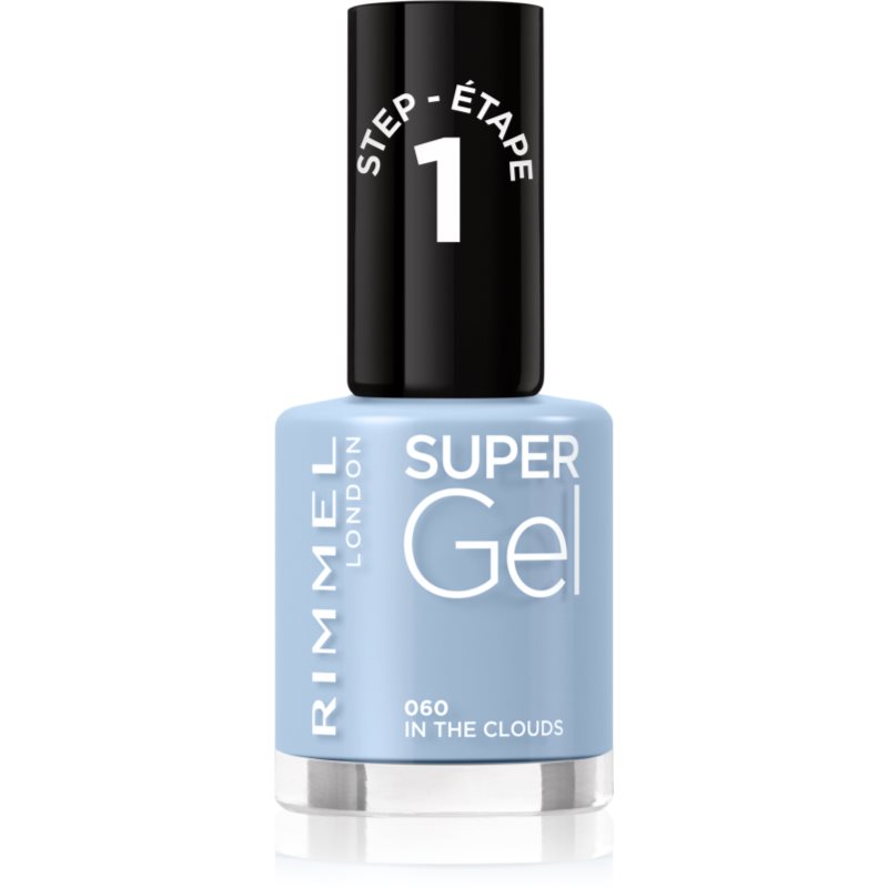 Rimmel Super Gel géles körömlakk UV/LED lámpa használata nélkül árnyalat 060 In The Clouds 12 ml-Ár