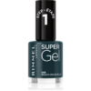 Rimmel Super Gel géles körömlakk UV/LED lámpa használata nélkül árnyalat 068 Beach House Blue 12 ml-Ár