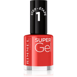Rimmel Super Gel géles körömlakk UV/LED lámpa használata nélkül árnyalat 097 Party Till Sunset 12 ml-Ár
