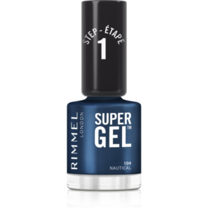 Rimmel Super Gel géles körömlakk UV/LED lámpa használata nélkül árnyalat 104 Nautical 12 ml-ár
