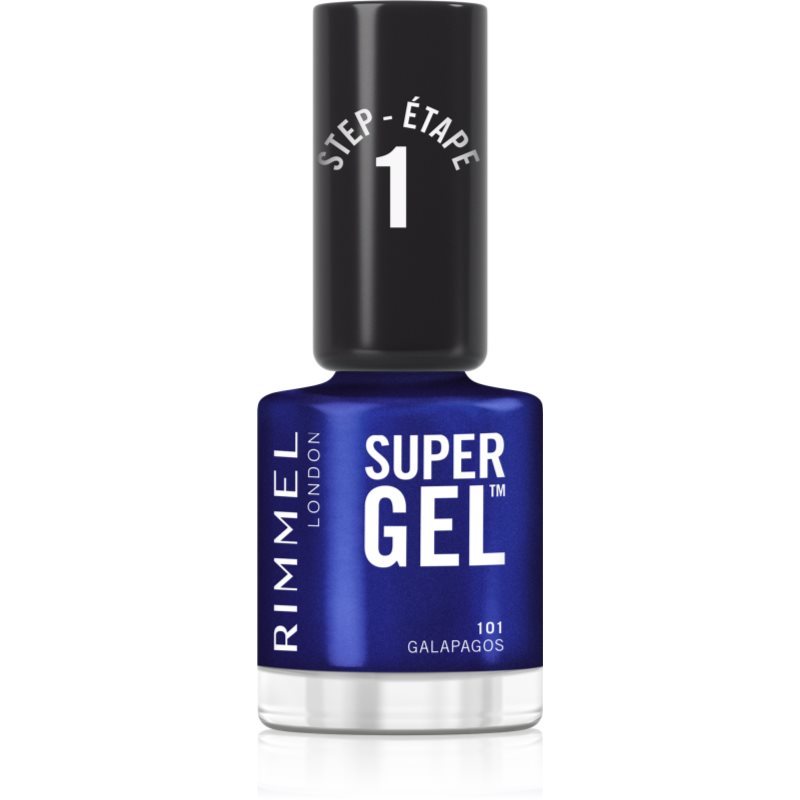Rimmel Super Gel géles körömlakk UV/LED lámpa használata nélkül árnyalat 12 ml-ár