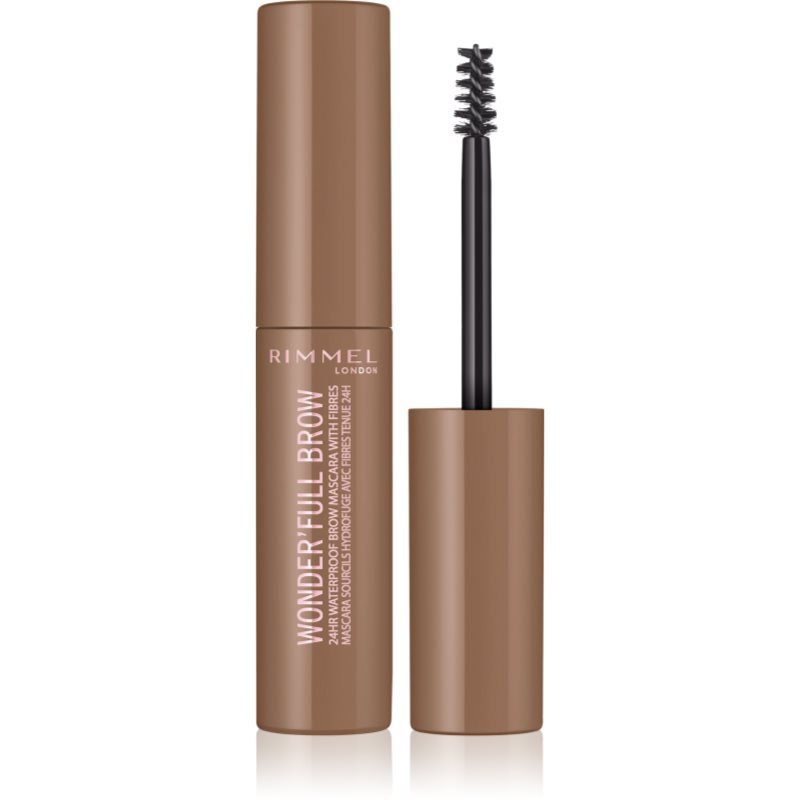 Rimmel Wonder'Full Brow szemöldök és szempillaspirál  vízálló árnyalat 001 Light 4.5 ml-Ár