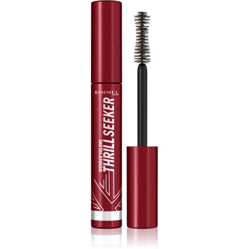 Rimmel WonderVolume Thrill Seeker dúsító és göndörítő szempillaspirál árnyalat Black Brown 8 ml-Ár