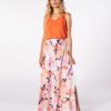 Rip Curl ISLAND LONG DRESS Lilac
