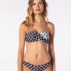 Rip Curl ODESHA GEO BANDEAU Black swimsuit