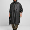 Ripstop poncho - black