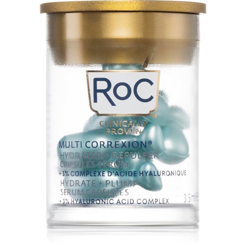 RoC Multi Correxion Hydrate & Plump hidratáló szérum kapszulás 10 db