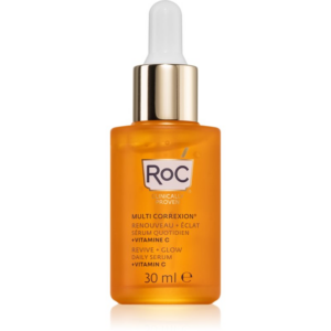 RoC Multi Correxion Revive + Glow bőrélénkítő szérum C-vitaminnal az arcra és a nyakra 30 ml-Ár