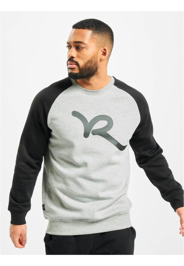 Rocawear Logo Crewneck gray melange/black