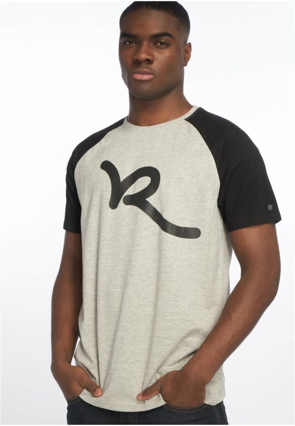 Rocawear T-shirt grey melange/black