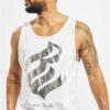 Rocawear as a white tank top
