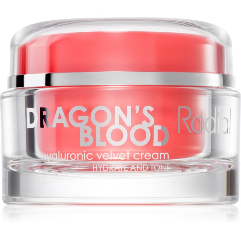 Rodial Dragon's Blood Velvet Cream arckrém hialuronsavval száraz bőrre 50 ml-Ár
