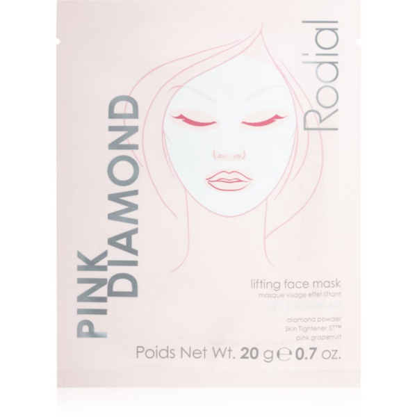 Rodial Pink Diamond Lifting Face Mask lifting hatású maszk az arcra 4x1 db-Ár