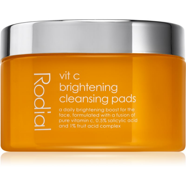 Rodial Vit C Brightening Cleansing Pads tisztító vattakorong C vitamin 50 db-Eredeti