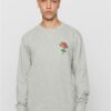 Rose Crewneck Grey