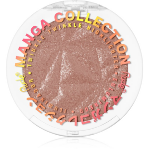 Rude Cosmetics Manga Collection Twinkle Twinkle Highlighter kompakt púderes élénkítő arcra árnyalat Sawa-Chan's Heart 4 g
