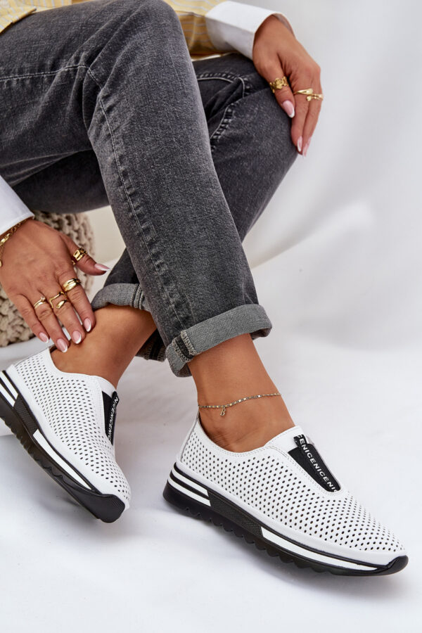 S. BARSKI Női Slip-On Cipők Természetes Bőrből S.Barski