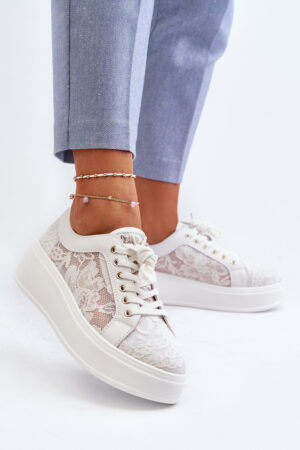 S. BARSKI Női csipke tornacipő S.Barski S. BARSKI Női csipke tornacipő S.Barski