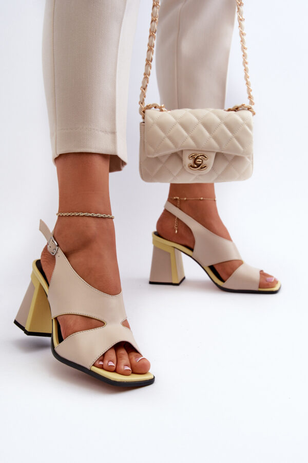 S. BARSKI Női szandál Wedge Beige D&A