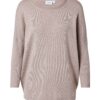 SAINT TROPEZ Pulóver 'Mila'  taupe-hu