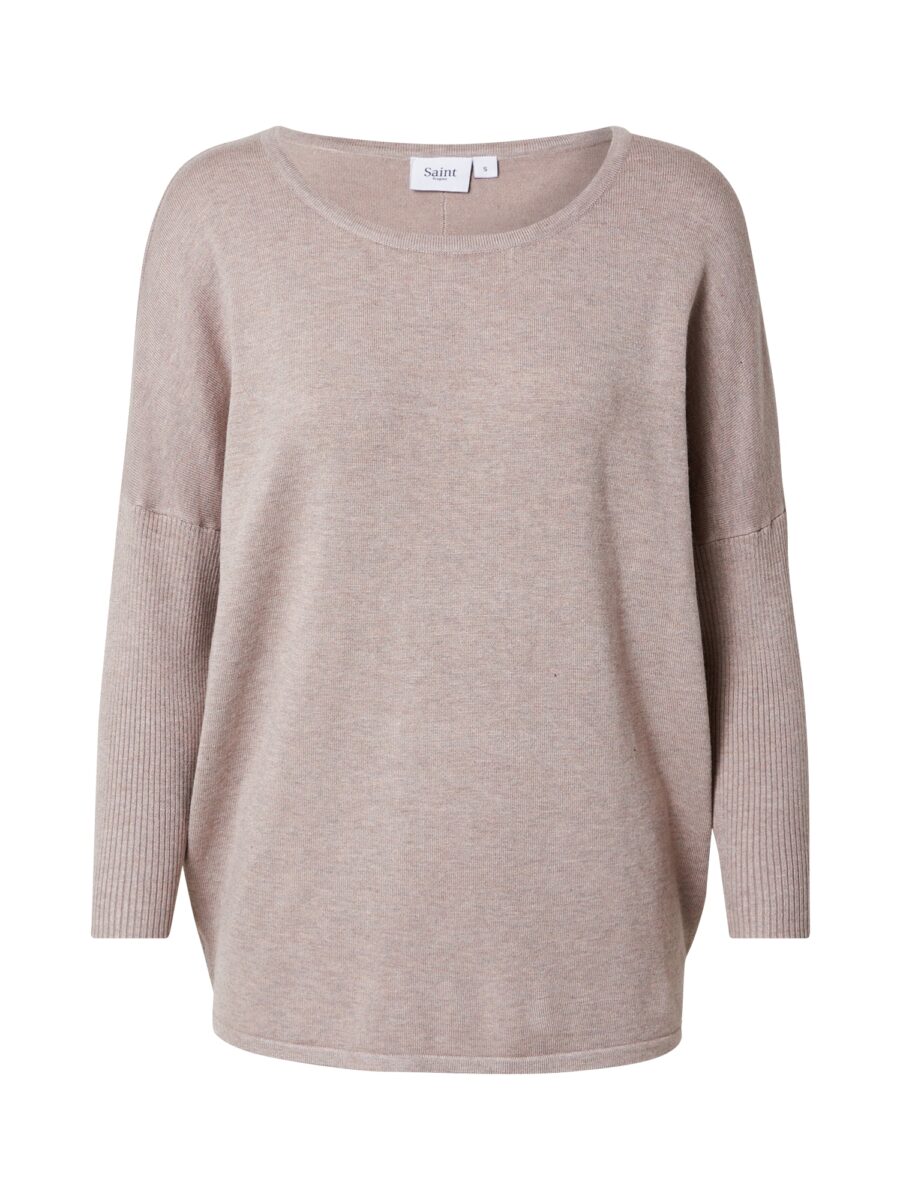 SAINT TROPEZ Pulóver 'Mila'  taupe-hu