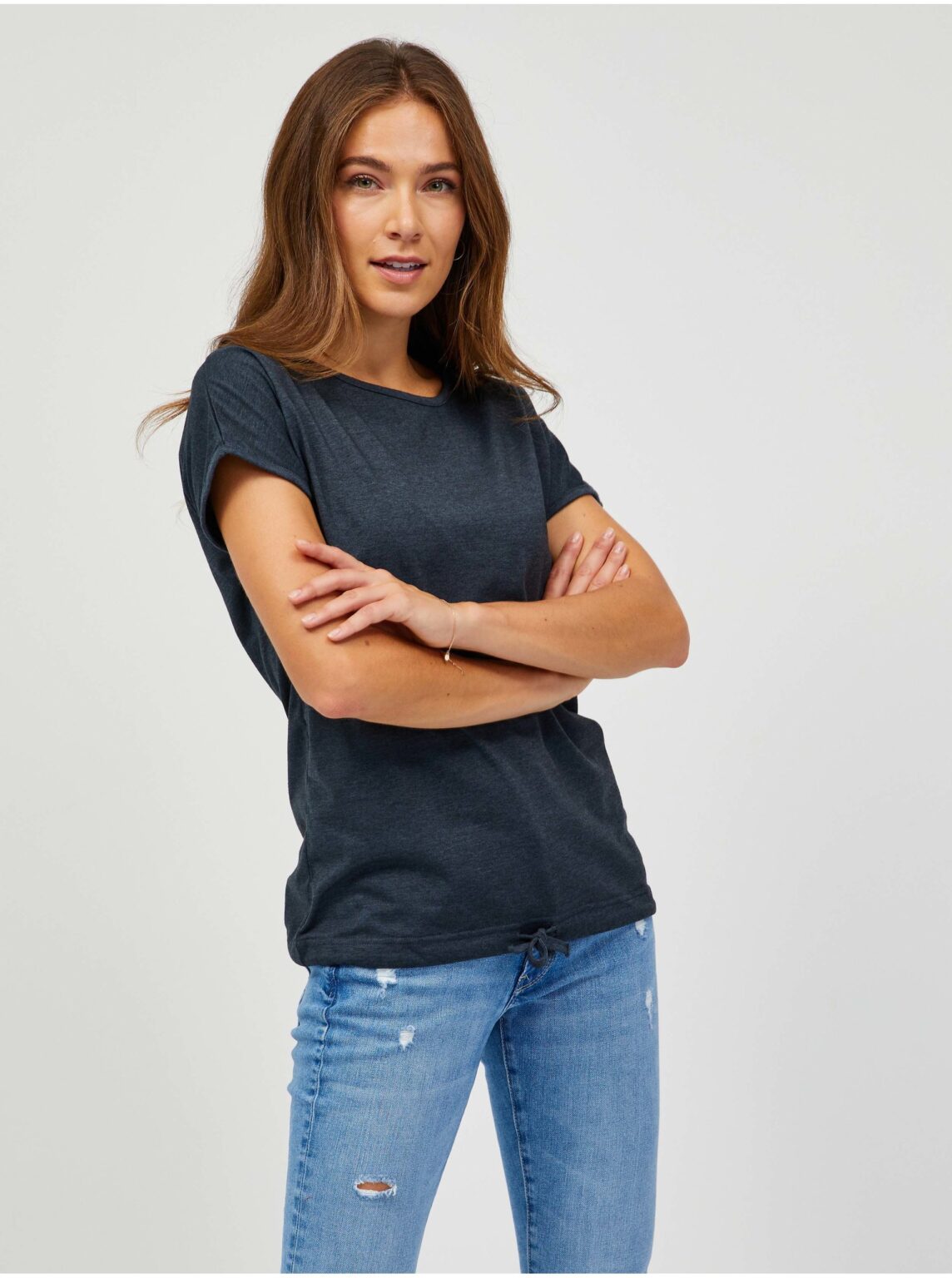SAM73 Black women's T-shirt SAM 73 Kaufi - Women's