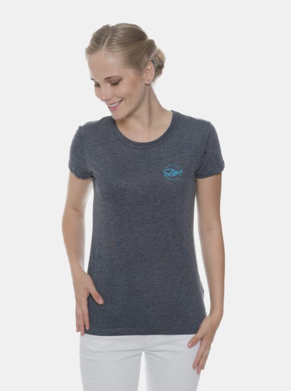 SAM73 Dark blue Women's T-shirt with print SAM 73 - Women