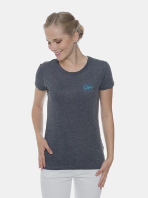 SAM73 Dark blue Women's T-shirt with print SAM 73 - Women