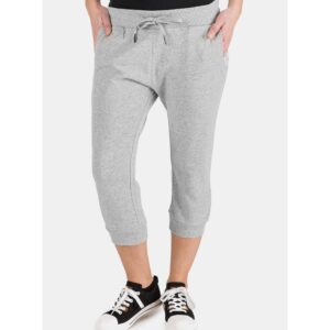 SAM73 Light gray Womens 3/4 Sweatpants SAM 73 - Ladies SAM73 Light gray Womens 3/4 Sweatpants SAM 73 - Ladies