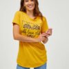 SAM73 Mustard Women's T-Shirt SAM 73 Inathi - Women